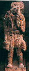 Figura di pellegrino acefala, Pieve di Fornovo
